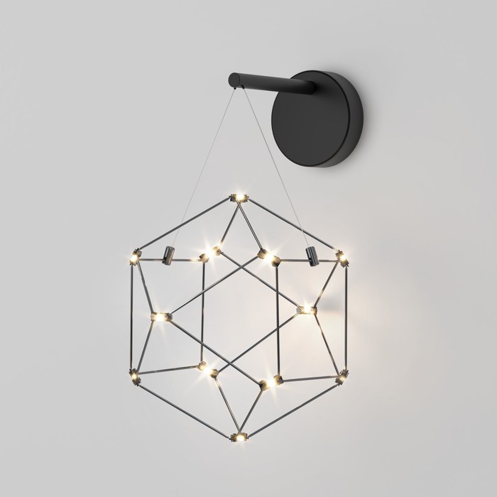 Светильник настенный Eurosvet Uma 90310/1, LED, 6 Вт, 4000К, 447Лм, 235х172х312 мм, цвет чёрный жемчуг
Светильник настенный Eurosvet Uma 90310/1, LED, 6 Вт, 4000К, 447Лм, 235х172х312 мм, цвет чёрный жемчуг