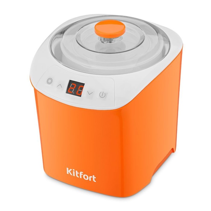 Йогуртница Kitfort КТ-4090-2, 20 Вт, 1 л, 5 програм, шнур 0,8 м, бело-оранжевый
Йогуртница Kitfort КТ-4090-2, 20 Вт, 1 л, 5 програм, шнур 0,8 м, бело-оранжевый