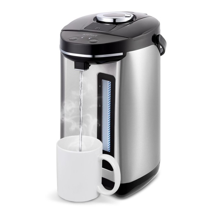 Термопот Kitfort КТ-2512, 750–900 Вт, 4,0 л, шнур 1 м
Термопот Kitfort КТ-2512, 750–900 Вт, 4,0 л, шнур 1 м