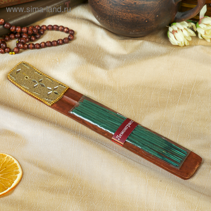 Набор KARMA 10 палочек с деревянной подставкой Лемонграсс
Набор KARMA 10 палочек с деревянной подставкой Лемонграсс