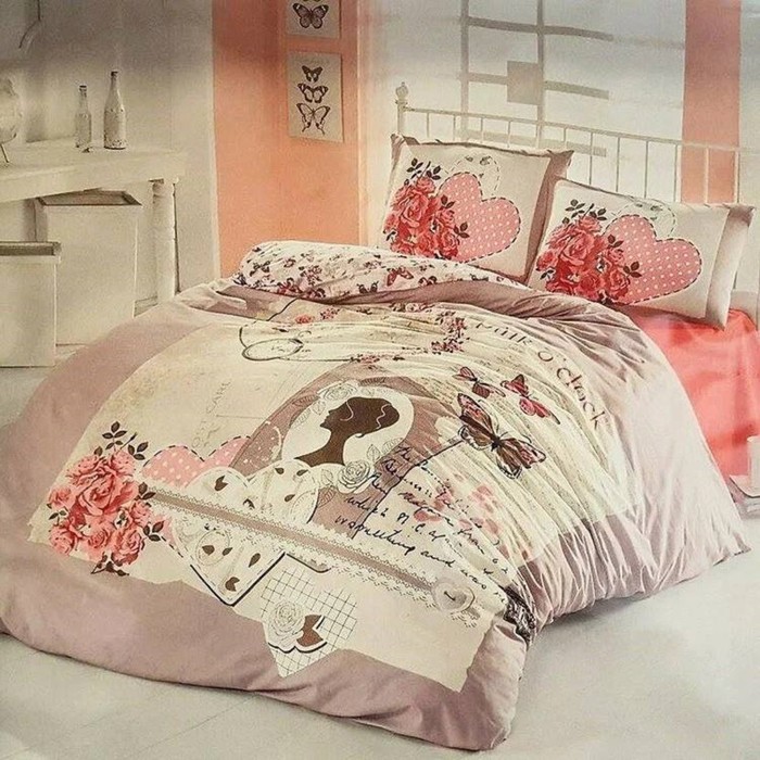 Постельное бельё евро Irina Home, размер 220х250 см, 240x260 см, 50x70 см - 2 шт, 70x70 см - 2 шт
Постельное бельё евро Irina Home, размер 220х250 см, 240x260 см, 50x70 см - 2 шт, 70x70 см - 2 шт