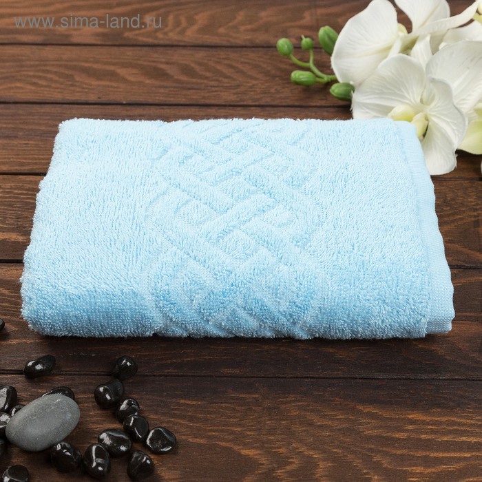 Полотенце махровое Plait 50х90 см, цвет голубой
Полотенце махровое Plait 50х90 см, цвет голубой