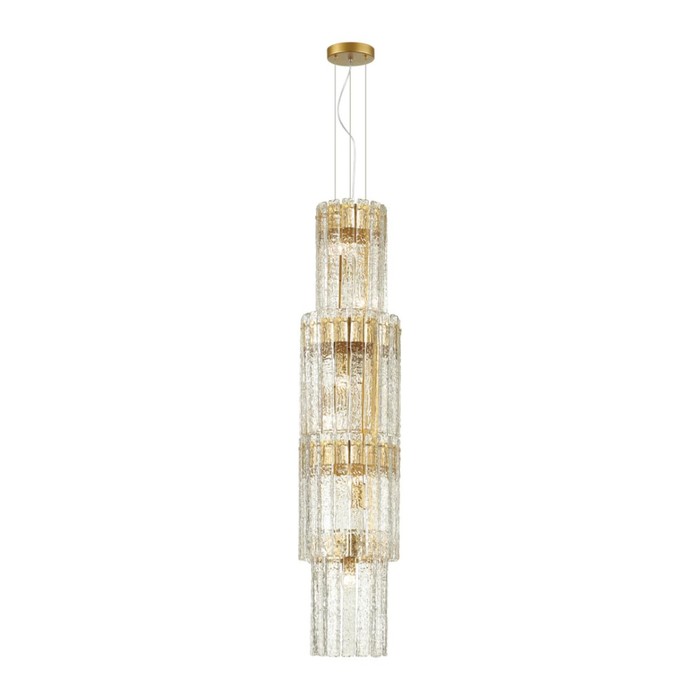 Люстра Odeon Light. Merkale, 7х40Вт, E14, 1600-2345х250 мм, цвет матов.золотой, прозрачный, стекло
Люстра Odeon Light. Merkale, 7х40Вт, E14, 1600-2345х250 мм, цвет матов.золотой, прозрачный, стекло