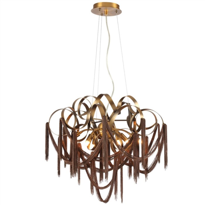 Люстра Odeon Light. Chainy, 6х40Вт, G9, 1676х460 мм, цвет античная бронза, коричневый
Люстра Odeon Light. Chainy, 6х40Вт, G9, 1676х460 мм, цвет античная бронза, коричневый