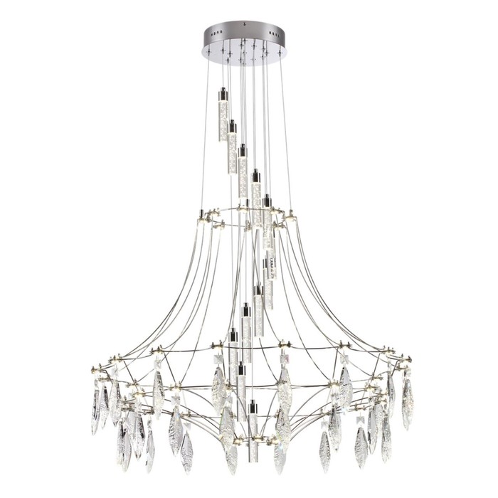 Люстра подвесная Odeon Light. Flamenco, 51Вт, Led, 1850х810х810 мм, цвет хром, прозрачный
Люстра подвесная Odeon Light. Flamenco, 51Вт, Led, 1850х810х810 мм, цвет хром, прозрачный
