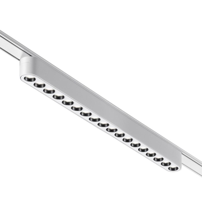 Трековый светильник для низковольтного шинопровода Novotech. Smal, 18Вт, Led, 27х330х25 мм, цвет белый
Трековый светильник для низковольтного шинопровода Novotech. Smal, 18Вт, Led, 27х330х25 мм, цвет белый