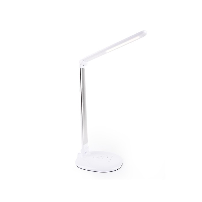 Светодиодная настольная лампа с беспроводной зарядкой Ambrella light, Desk, DE524, LED, 7 Вт, 280Lum, 3000-6400К, цвет серебро
Светодиодная настольная лампа с беспроводной зарядкой Ambrella light, Desk, DE524, LED, 7 Вт, 280Lum, 3000-6400К, цвет серебро