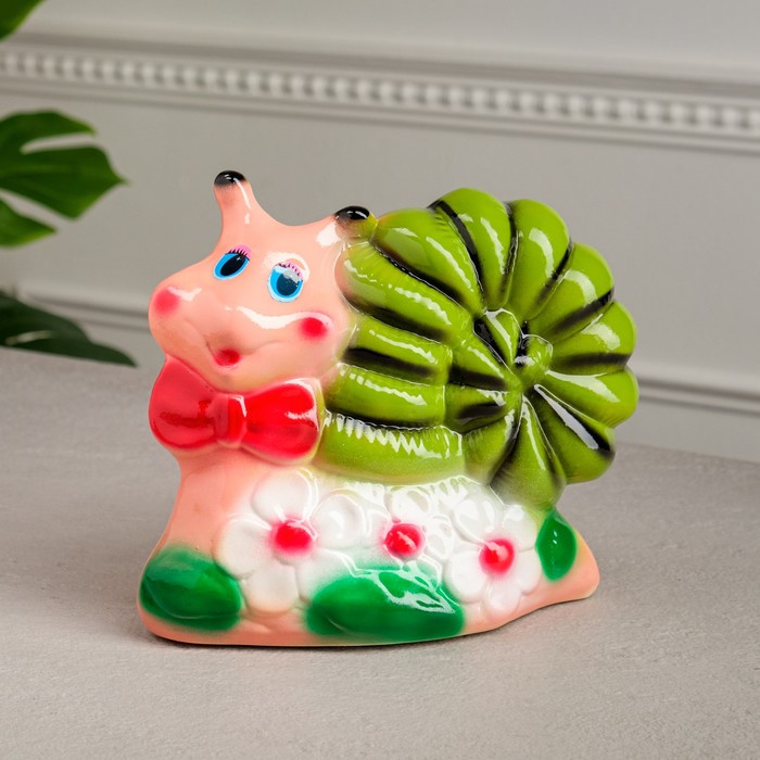 Копилка "Улитка на полянке", разноцветная, глянец, керамика, 18 см
Копилка "Улитка на полянке", разноцветная, глянец, керамика, 18 см