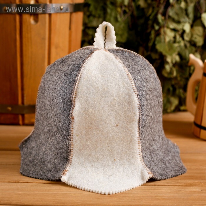 Колпак для бани шапка "Колокольчик", войлок, комбинированная
Колпак для бани шапка "Колокольчик", войлок, комбинированная