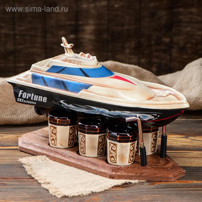 Набор для коньяка "Катер", 8 предметов, 1,3/0.05 л
Набор для коньяка "Катер", 8 предметов, 1,3/0.05 л