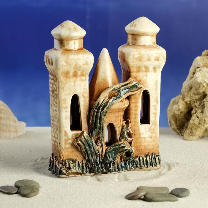 Декорация для аквариума "Крепость", 17 см, микс
Декорация для аквариума "Крепость", 17 см, микс