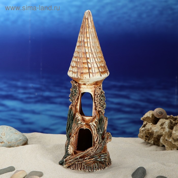 Декорация для аквариума "Башня острая", 9 х 11 х 28 см, микс
Декорация для аквариума "Башня острая", 9 х 11 х 28 см, микс