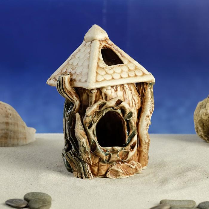 Декорация для аквариума "Хижина", 10х10х15 см, микс
Декорация для аквариума "Хижина", 10х10х15 см, микс