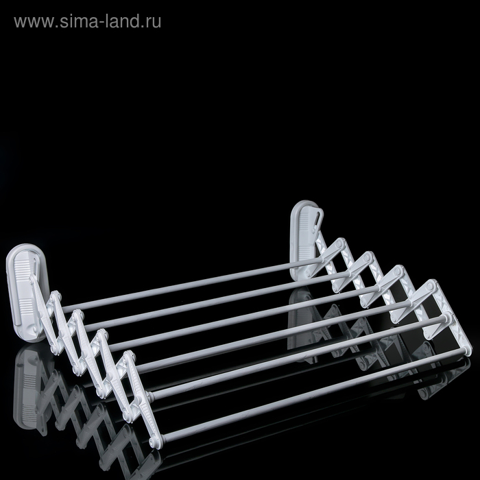 Сушилка для белья настенная, 6 линий 0,6 м, цвет белый
Сушилка для белья настенная, 6 линий 0,6 м, цвет белый