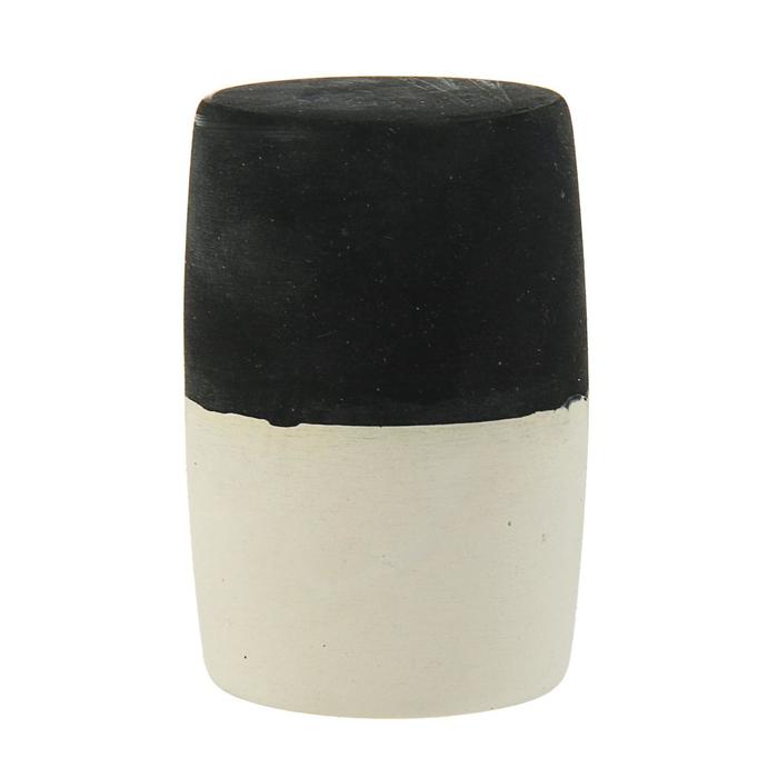 фото Киянка резиновая matrix 11171, 450 г, черно-белая резина, фибергласовая рукоятка