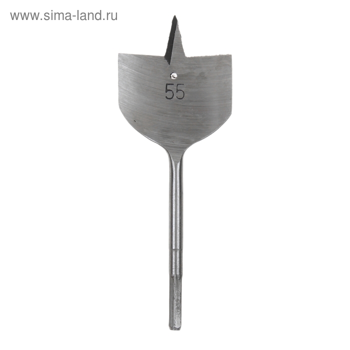 Сверло "СИБРТЕХ", по дереву перовое, 55 мм