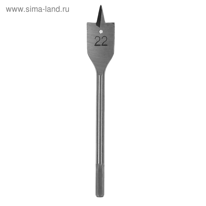 Сверло "СИБРТЕХ", по дереву перовое, 22 мм