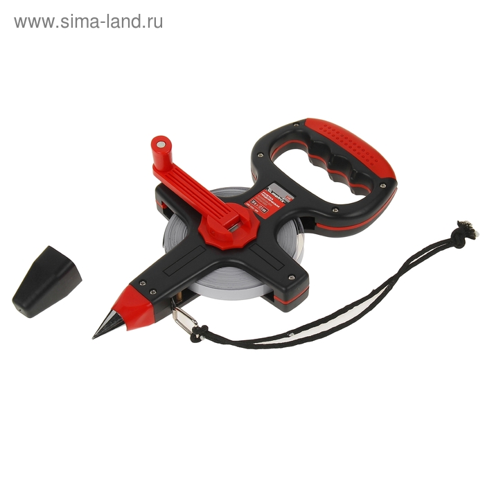 Рулетка геодезическая Matrix, 30 м х 12.5 мм, металлическая лента, открытый корпус
Рулетка геодезическая Matrix, 30 м х 12.5 мм, металлическая лента, открытый корпус