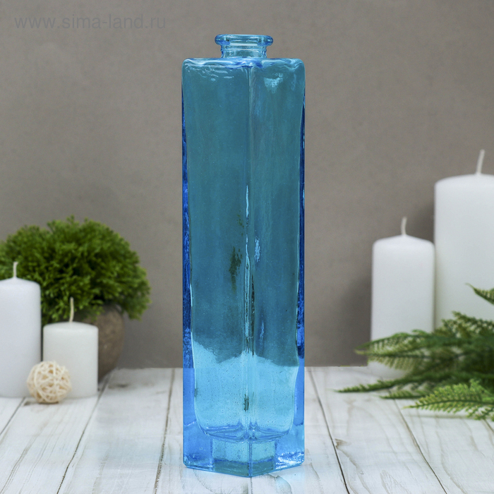 Ваза "Нарцисс" голубая, прозрачная 24,5х5,5х5,5см, 0,45л
Ваза "Нарцисс" голубая, прозрачная 24,5х5,5х5,5см, 0,45л