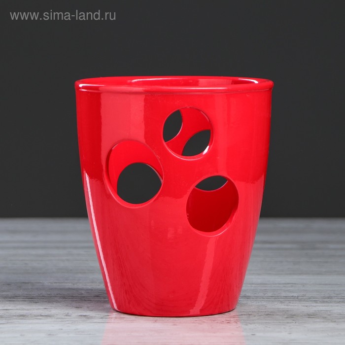 Кашпо "Орхидейница", глянец, красный, 1.3 л
Кашпо "Орхидейница", глянец, красный, 1.3 л