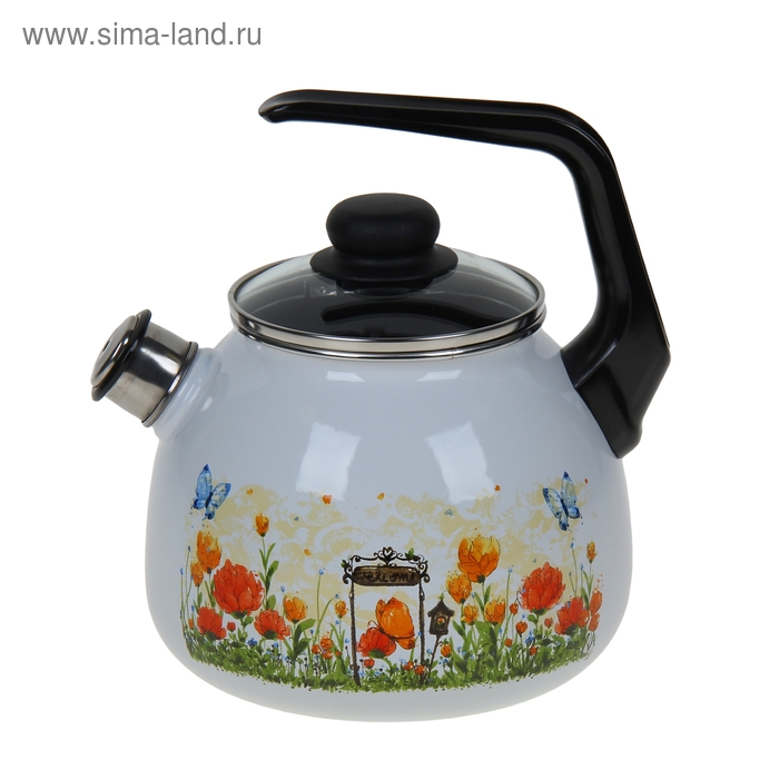 Чайник со свистком «Голландский», 3 л, фиксированная ручка
Чайник со свистком «Голландский», 3 л, фиксированная ручка