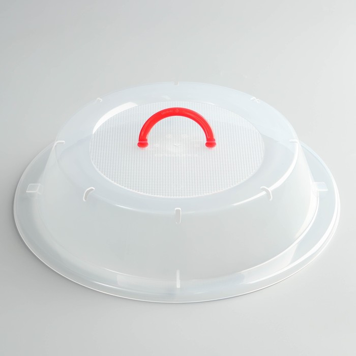 Крышка для холодильника и микроволновой печи с ручкой, d=29 см
Крышка для холодильника и микроволновой печи с ручкой, d=29 см