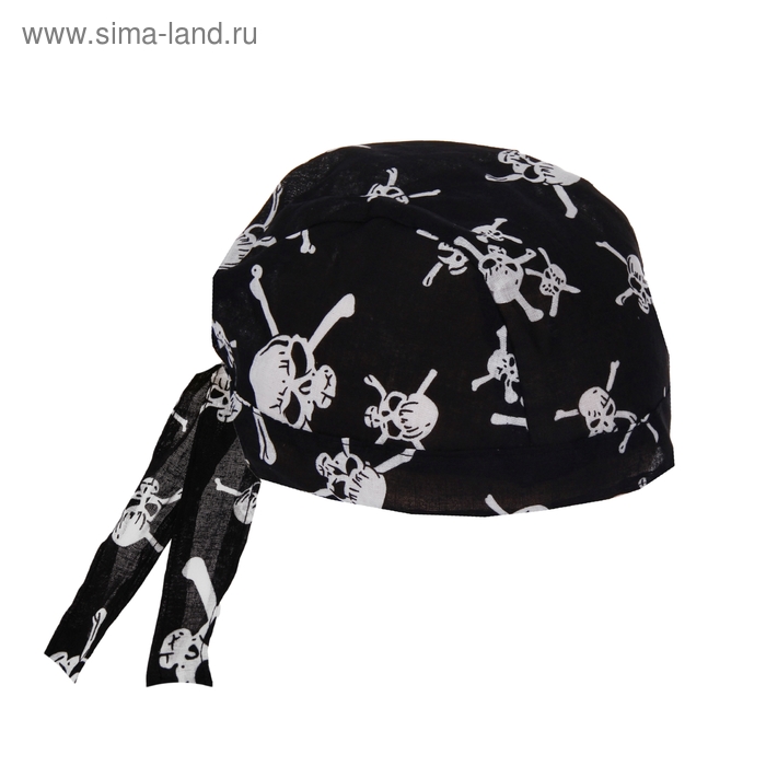 Бандана «Черепа», с завязкой 
Бандана «Черепа», с завязкой