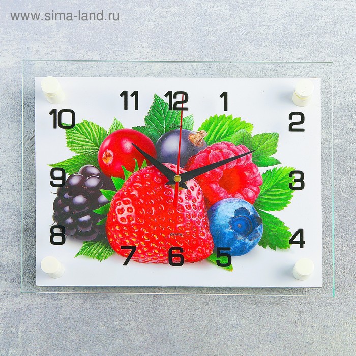 Часы-картина настенные, серия: Кухня, "Ягоды", 20х26 см
Часы-картина настенные, серия: Кухня, "Ягоды", 20х26 см