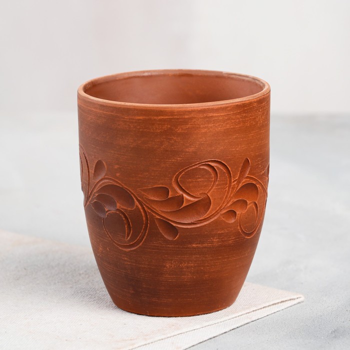 Стакан "Катан", декор, красная глина, 0.3 л
Стакан "Катан", декор, красная глина, 0.3 л