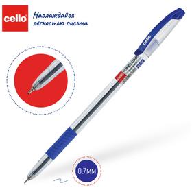 Ручка шариковая Cello Slimo Grip, узел 0.7 мм, резиновый упор, чернила синие, корпус прозрочный
Ручка шариковая Cello Slimo Grip, узел 0.7 мм, резиновый упор, чернила синие, корпус прозрочный
