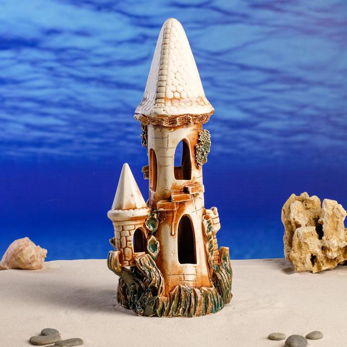 Декорация для аквариума "Замок одинарный", 15 х 13 х 35 см, микс
Декорация для аквариума "Замок одинарный", 15 х 13 х 35 см, микс