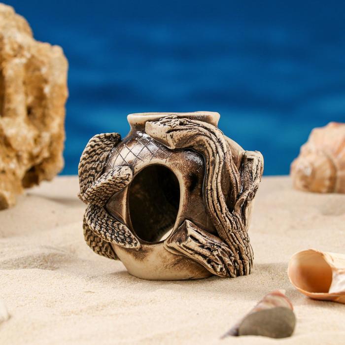 Декорация для аквариума "Амфора", 8х8х6 см, микс
Декорация для аквариума "Амфора", 8х8х6 см, микс