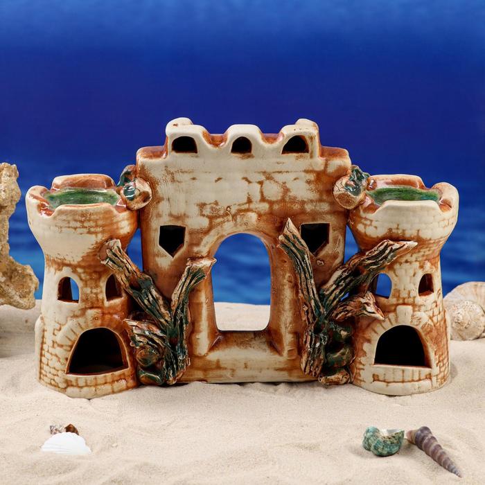 Декорации для аквариума "Грот большой с башнями", 9х31х20 см, микс
Декорации для аквариума "Грот большой с башнями", 9х31х20 см, микс