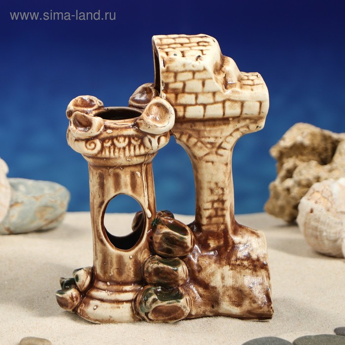 Декорация для аквариума "Руины", 5 х 12 х 15 см, микс
Декорация для аквариума "Руины", 5 х 12 х 15 см, микс