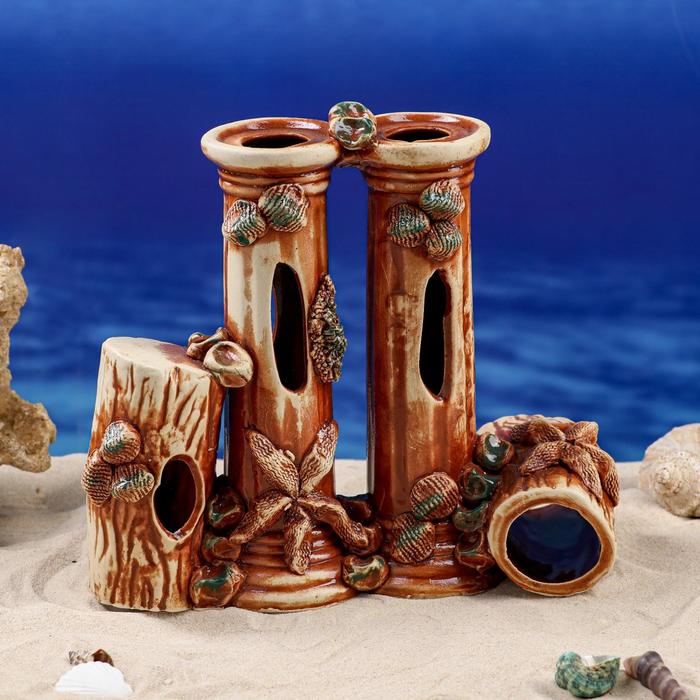 Декорации для аквариума "Колонны", 8х25х21 см, микс
Декорации для аквариума "Колонны", 8х25х21 см, микс