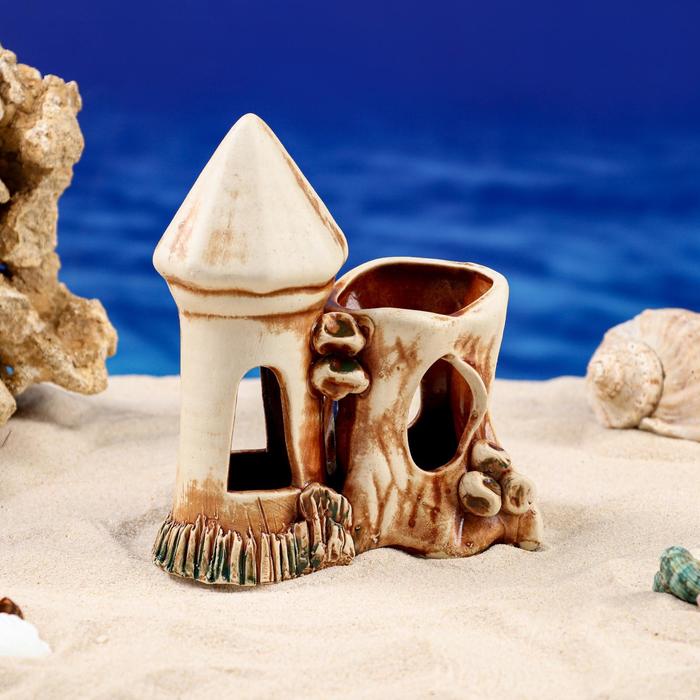 Декорации для аквариума "Башня с деревом", 7х14х15 см, микс
Декорации для аквариума "Башня с деревом", 7х14х15 см, микс