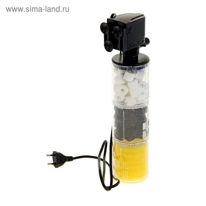 Фильтр аквариумный внутренний камерный Sea Star с бионаполнителем 25W 1800 л/ч HX-1380F
Фильтр аквариумный внутренний камерный Sea Star с бионаполнителем 25W 1800 л/ч HX-1380F