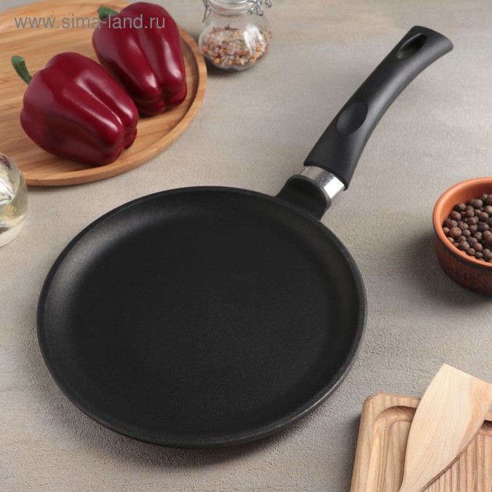 Сковорода блинная «Литая», d=22 см
Сковорода блинная «Литая», d=22 см