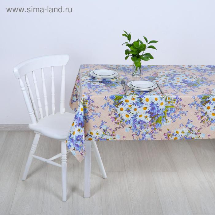 Клеенка столовая на нетканой основе 1,35х25 м "Ромашки и полевые цветы"
Клеенка столовая на нетканой основе 1,35х25 м "Ромашки и полевые цветы"