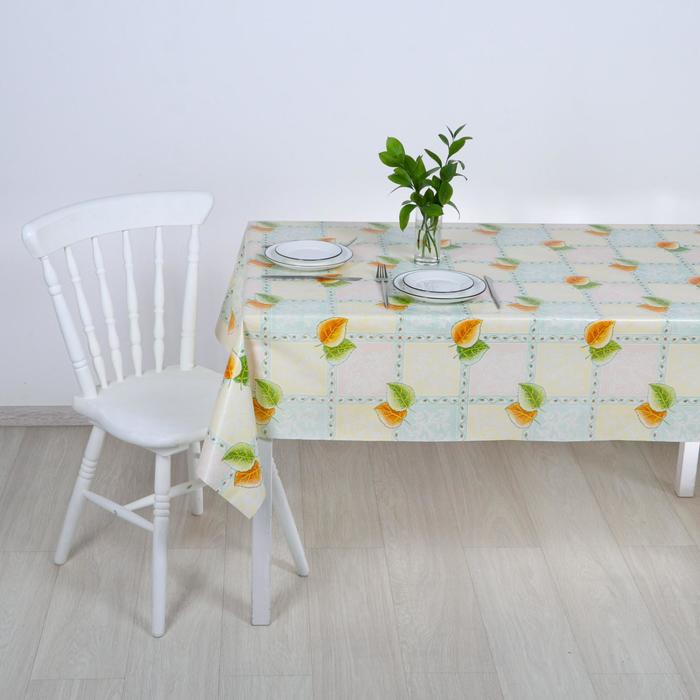 Клеёнка столовая на тканой основе «Листочки», 1,25×20 м
Клеёнка столовая на тканой основе «Листочки», 1,25×20 м