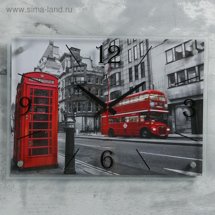 Часы настенные, серия: Город, "Лондон", 40х56 см, микс
Часы настенные, серия: Город, "Лондон", 40х56 см, микс