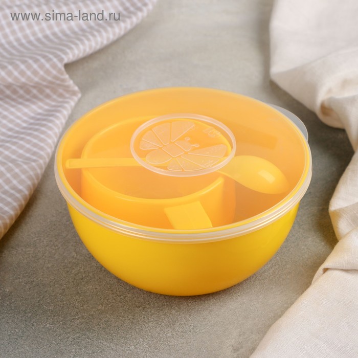 Набор посуды на 1 персону, цвет МИКС
Набор посуды на 1 персону, цвет МИКС