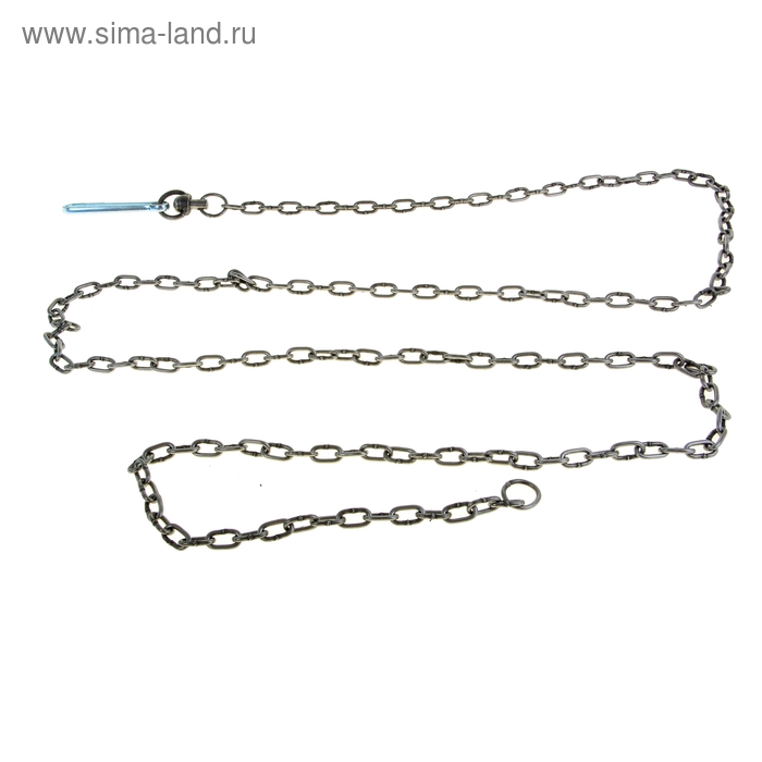 Цепь для привязи собак, 3 м, калибр 3,4 х 17 мм, черная
Цепь для привязи собак, 3 м, калибр 3,4 х 17 мм, черная