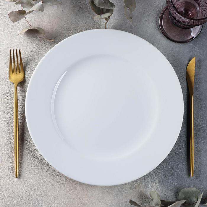 Тарелка мелкая «Бельё», d=27 см
Тарелка мелкая «Бельё», d=27 см