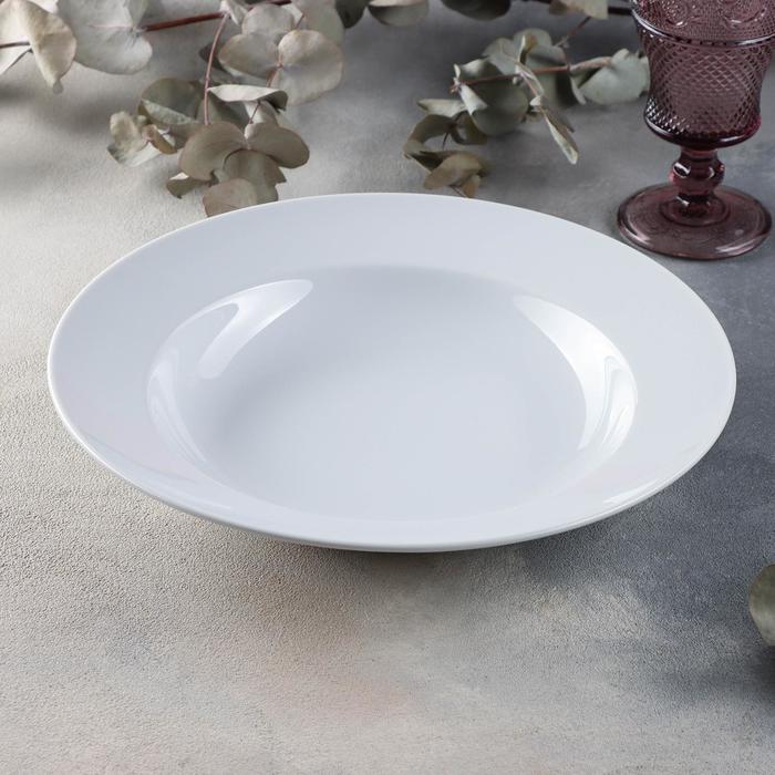 Тарелка глубокая под пасту «Бельё», d=30 см
Тарелка глубокая под пасту «Бельё», d=30 см