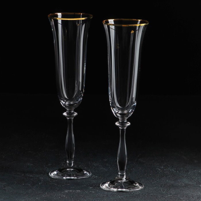 Набор фужеров для шампанского «Свадебный», 190 мл, 2 шт
Набор фужеров для шампанского «Свадебный», 190 мл, 2 шт