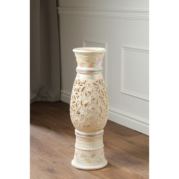 Ваза керамическая "Осень", напольная, резная, 60 см
Ваза керамическая "Осень", напольная, резная, 60 см