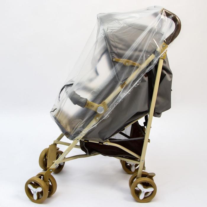 Дождевик на детскую коляску-прогулку, из прозрачной пленки 
Дождевик на детскую коляску-прогулку, из прозрачной пленки