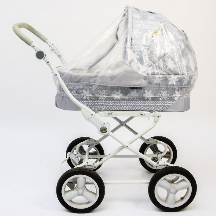 Дождевик на коляску-люльку из прозрачной плёнки
Дождевик на коляску-люльку из прозрачной плёнки