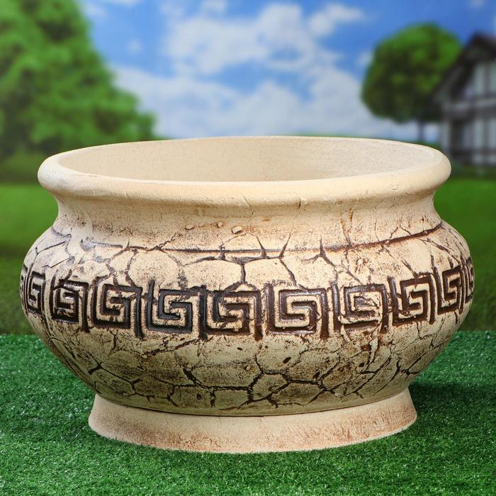 Кашпо садовое "Босфор", шамот, 42 л
Кашпо садовое "Босфор", шамот, 42 л